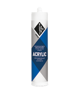 Elastotet Acrylic Ακρυλική Μαστίχη Γκρι 280ml