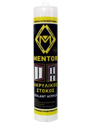Mentor Ακρυλικός Στόκος Λευκός 280ml