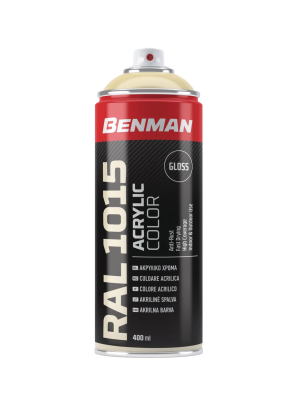 Σπρέι Μπεζ Γυαλιστερό Benman 400ml 28500