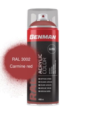 Σπρέι Κόκκινο Γυαλιστερό Benman 400ml 28507