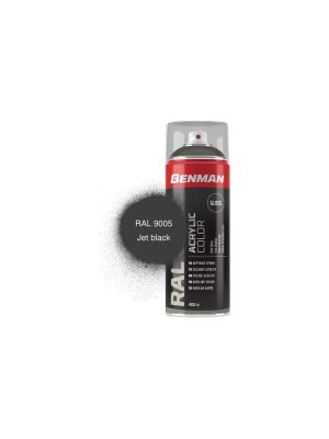 Σπρέι Μαύρο Γυαλιστερό Benman 400ml 28526