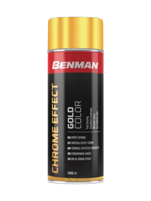 Σπρέι Chrome Effect Χρυσό Benman 400ml 28536