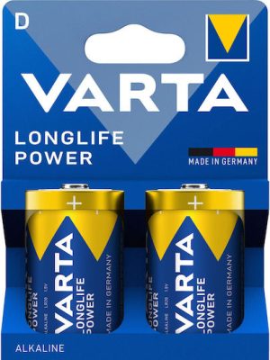 Varta LongLife Power Αλκαλικές Μπαταρίες D 1.5V 2τμχ