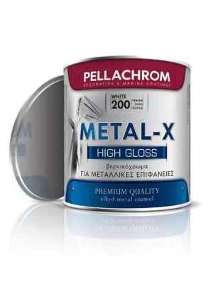 Pellachrom Metal-X Βερνικόχρωμα Αντισκωριακό Ανοιχτό Μπλε (250) 0,750lt Γυαλιστερό