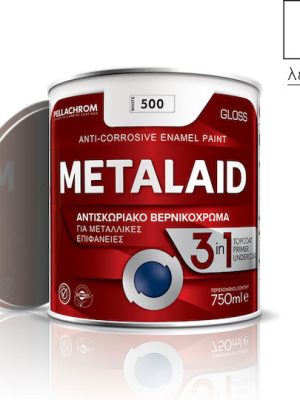 Pellachrom Metalaid Βερνικόχρωμα Αντισκωριακό Λευκό(500) 0,750lt
