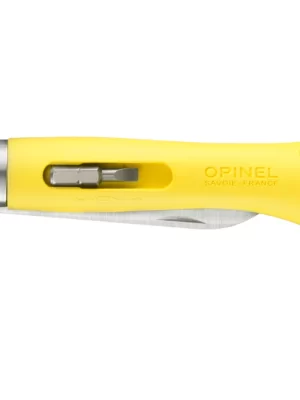 Opinel Σουγιάς DIY Inox No 9 Κίτρινος