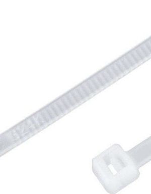 Benman Δεματικά Καλωδίων 140x3,6mm Λευκά 100 τμχ
