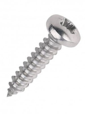 Λαμαρινόβιδα Σταυρού Inox Aisi 316 Ψωμάκι 4,2mm